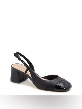 ALDO BIALLE SLINGBACK CAP TOE HEELS